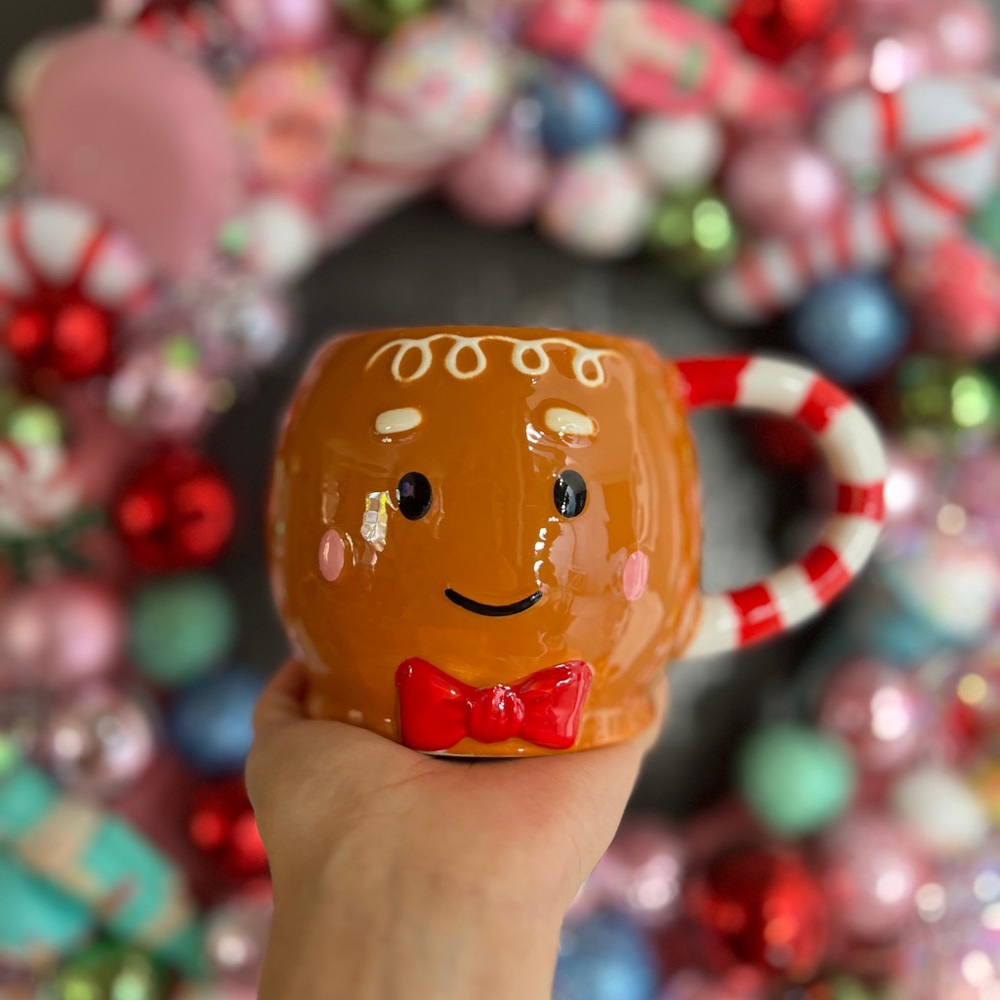 ✨NEW🍪Target Bullseye Playground 2024 Gingerbread Man Mug🎁